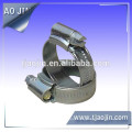 british type stainless steel pipe quick release hose clamp